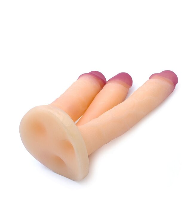Kiotos Tripple COX Dildo – 23,5 cm Spaß mit drei realistischen Spitzen