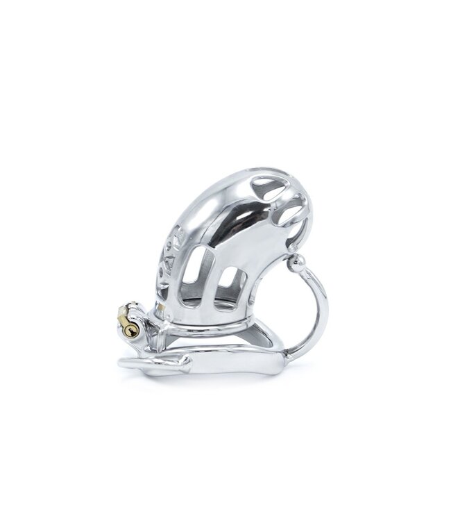 Kiotos Steel Durable Steel Chastity Cage with Belt & Ball Separator - Secure Design