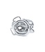 Kiotos Steel Robuster Edelstahl-Keuschheitskäfig mit Gürtel und Ballteiler, 70 mm
