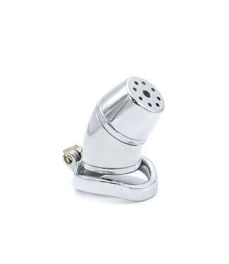 Kiotos Steel Future Tube Stainless Steel Chastity Device - 65mm Cage, 35mm Diameter