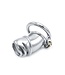Kiotos Steel Modern Stainless Steel Tube Chastity Device - Secure & Easy to Clean