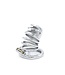 Kiotos Steel Kiotos Steel Roestvrijstalen Kuisheidskooi 65 mm Met 33 mm Buisdiameter