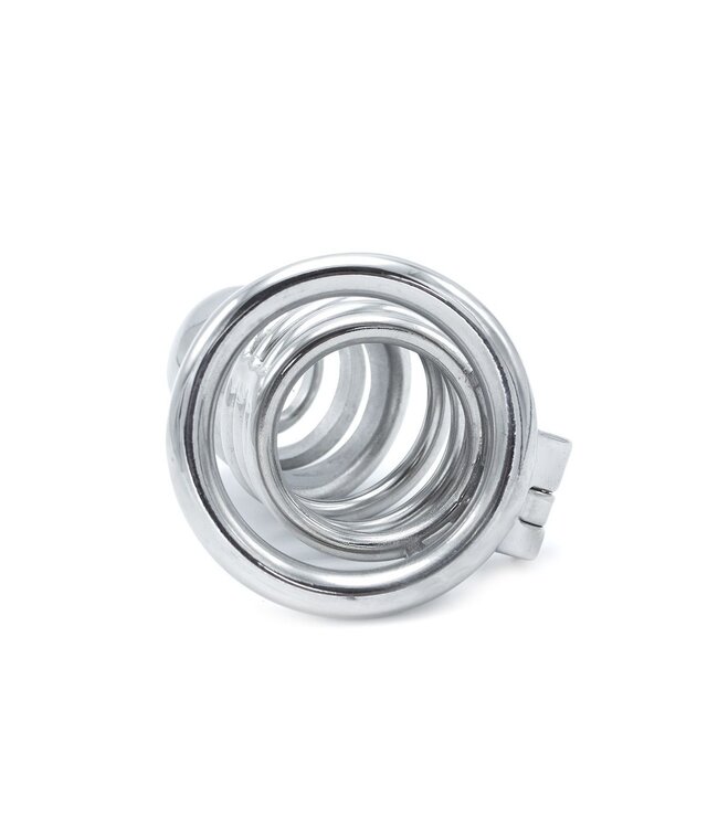 Kiotos Steel Modern Hygienic Stainless Steel Chastity Device - 65mm Closure