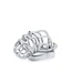 Kiotos Steel Curved Stainless Steel BDSM Chastity Cage with Adjustable Spikes