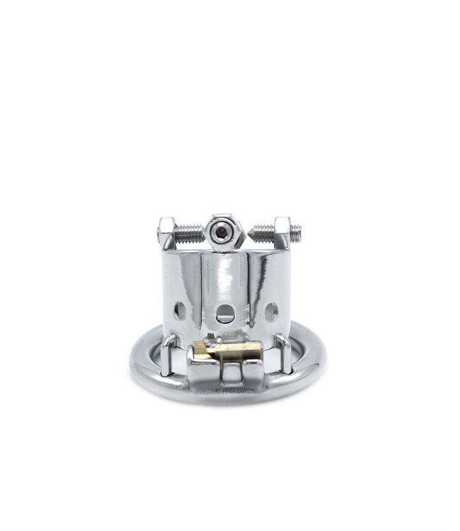 Kiotos Steel Advanced Stainless Steel BDSM Chastity Device with Adjustable Spikes
