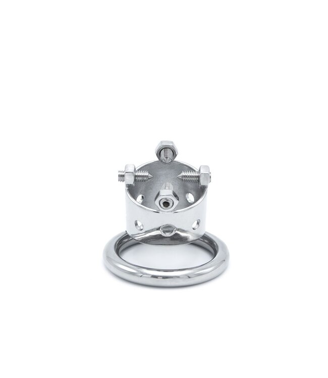 Kiotos Steel Advanced Stainless Steel BDSM Chastity Device with Adjustable Spikes