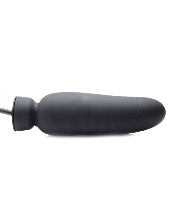 Revolver Strapless Strap-On Opblaasbare Siliconen Dildo 19,5 cm