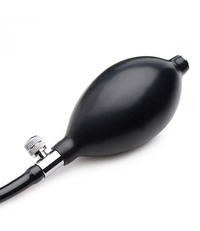 Opblaasbare Siliconen Anale Plug 19,5 cm | Comfortabele Uitbreiding XR Brands