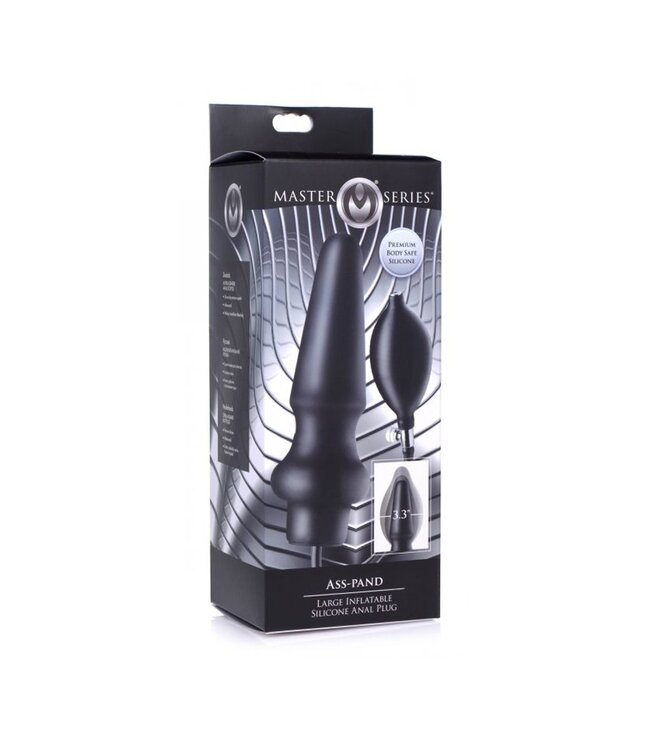 Aufblasbarer Silikon-Analplug Ass-Pand 19,5 cm | Intensives Vergnügen
