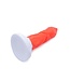Kiotos Monstar Kiotos Monstar BEAST Dildo 20,5 cm – Orange-Weiß, Silikon & Saugnapf