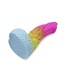 Kiotos Monstar Kiotos Monstar BEAST Siliconen Dildo Rainbow 24,5 cm Met Zuignap
