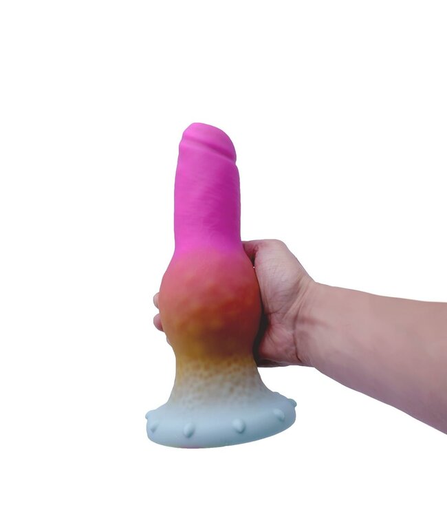 Kiotos Monstar Kiotos Monstar BEAST Siliconen Dildo 26,5 cm Met Zuignap En Variabele Diameter