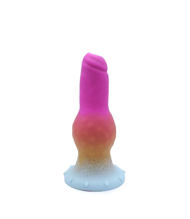 Kiotos Monstar Kiotos Monstar BEAST Dildo 26,5 cm – Farbig, medizinisches Silikon, Saugnapf