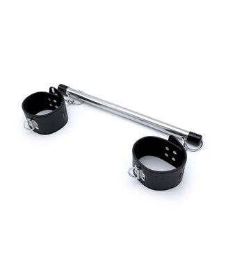BDSM-Spreizstange mit verstellbaren PU-Lederfesseln – 35 cm für intensive Erlebnisse