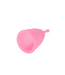 Durable Pink Silicone Menstrual Cup - Comfortable & Leak-Proof Design