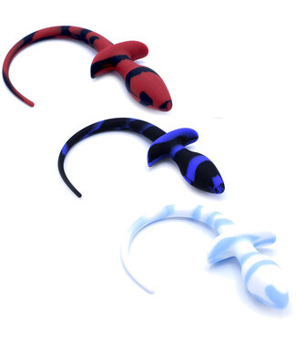 KIOTOS X Silicone Buttplug Met Hondenstaart 22,5 cm Waterdicht Voor Puppy Play