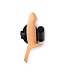 Virgite Virgite Verstelbaar Siliconen Strap-On Harnas Met Vibratie En Afstandsbediening