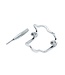 Adjustable Stainless Steel Jaw Lock - Hygienic, Durable, Easy Clean
