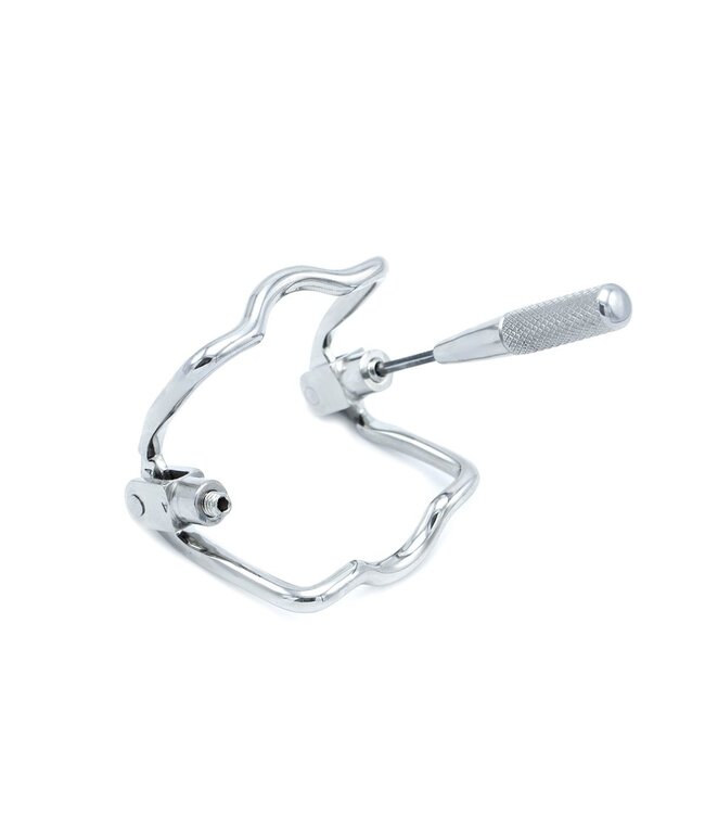 Edelstahl-Kieferklemme verstellbar 22-58 mm – nachhaltig & hygienisch