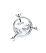 Kiotos Steel Kiotos Steel RVS Verstelbare Intieme Spreider 3-Punts 6,5 cm