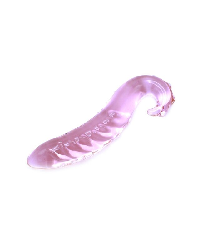 Kiotos Glass Kiotos Glass Roze Tentakel Dildo 16 cm Glas Warm & Koud Sensaties