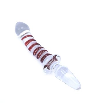 Kiotos Glass Kiotos Glass Handgemaakte Glazen Dildo & Plug 20,5 cm Warm & Cold Sensatie
