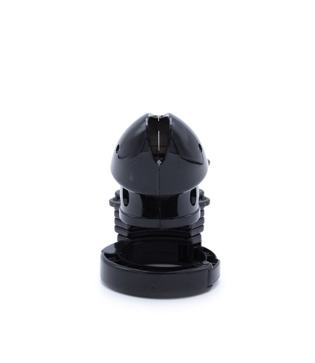 KIOTOS X Adjustable Lightweight Black Chastity Device for Men - Body-Safe Plastic