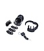 KIOTOS X Adjustable Lightweight Black Chastity Device for Men - Body-Safe Plastic