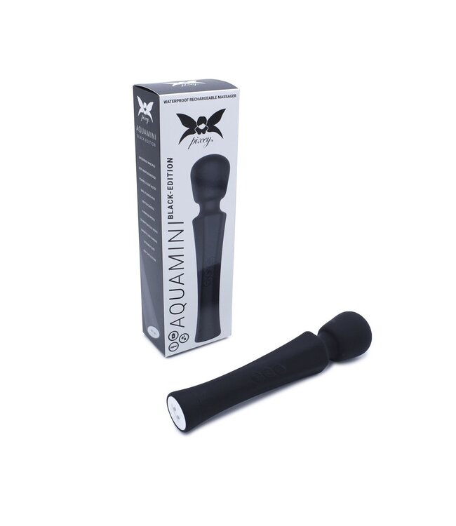 Pixey Pixey Aquawand Compacte Waterdichte Siliconen Wand Vibrator Met 20 Pulsstanden