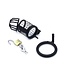 Black Squares Chastity Cage - Comfortable & Secure Control System