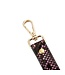 Veganistische Handboeien Met Neon Roze Reptielenprint In Goud PVC Leder