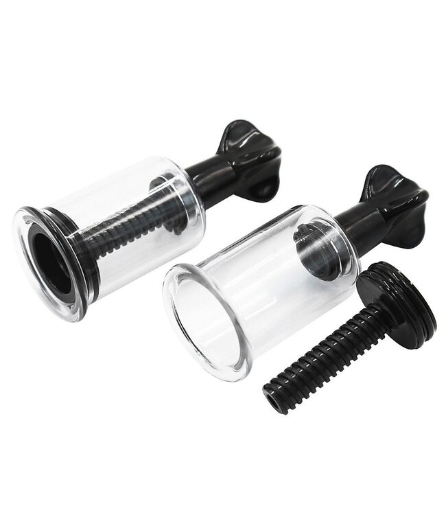 Kiotos Twist Suction Cups - Black, 30mm, Adjustable Pair for Strong Grip