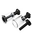 Kiotos Kiotos Zwarte Twist Zuigcups Large 30 mm - Instelbare Zuigkracht, Per Paar