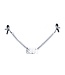 Adjustable Nipple Clamps with "SLUT" Tag - Versatile Bondage Pleasure