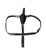 Vegan Leren Dubbele Penis Harness Met 2 Siliconen Dildo’s 15cm & 9cm