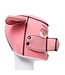 Comfortable Pink Neoprene Pig BDSM Hood - Breathable & Removable Nose