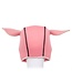 Comfortable Pink Neoprene Pig BDSM Hood - Breathable & Removable Nose