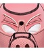 Roze Neopreen Piggy Play Masker Met Verwijderbare Neussnuit En Ademend Design