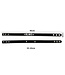 Elegantes PVC-Halsband mit verstellbarem „SLAVE”-Namensschild