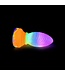 Kiotos Monstar Kiotos Monstar Glow In Dark Silicone Dildo 16,5 cm Roze & Blauwgroen