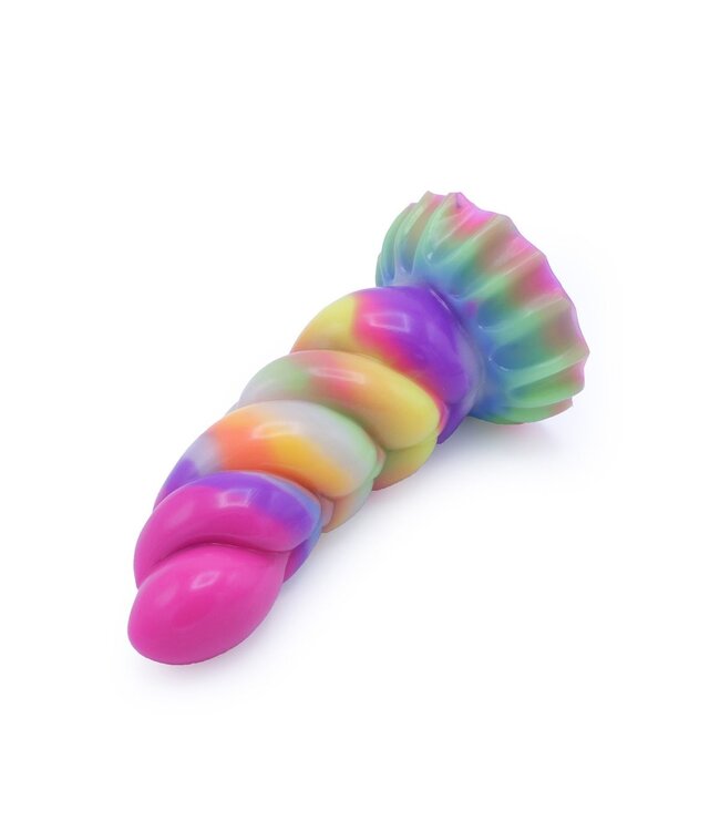 Kiotos Monstar Kiotos Monstar Medisch Siliconen Dildo 17 cm Glow In The Dark