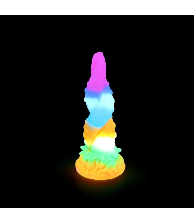 Kiotos Monstar Kiotos Monstar Glow-in-the-Dark 18.5 cm Silicone Dildo