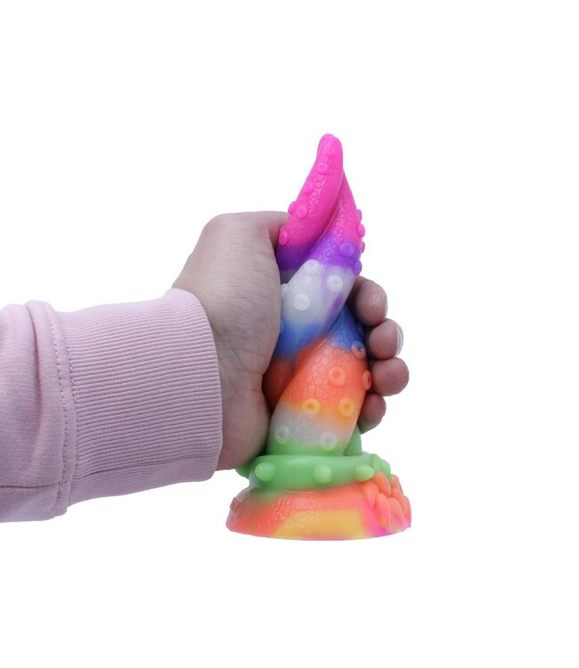 Kiotos Monstar Kiotos Monstar Glow In The Dark Dildo 18,5 cm Medisch Siliconen