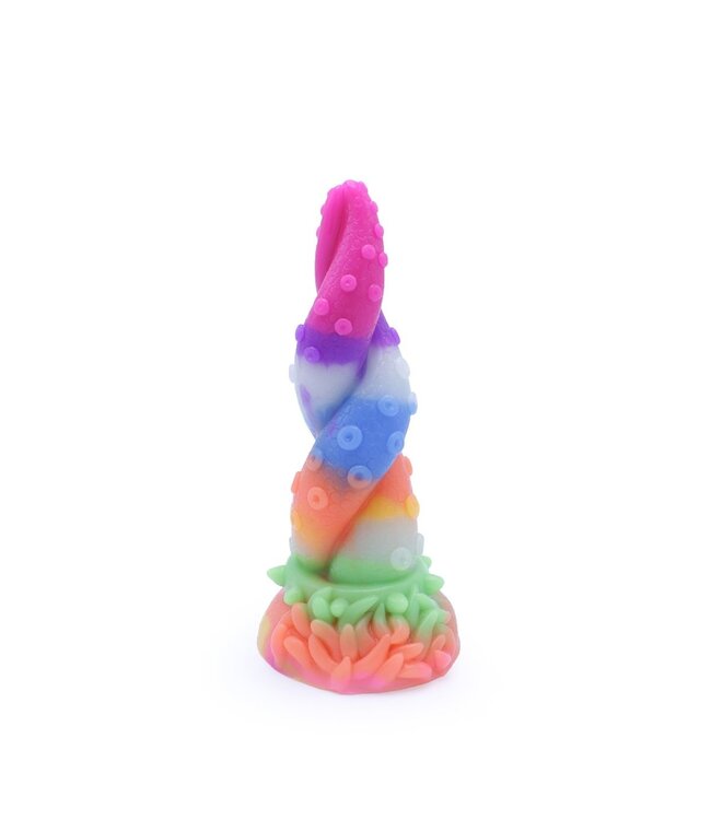 Kiotos Monstar Kiotos Monstar Glow In The Dark Dildo 18,5 cm Medisch Siliconen