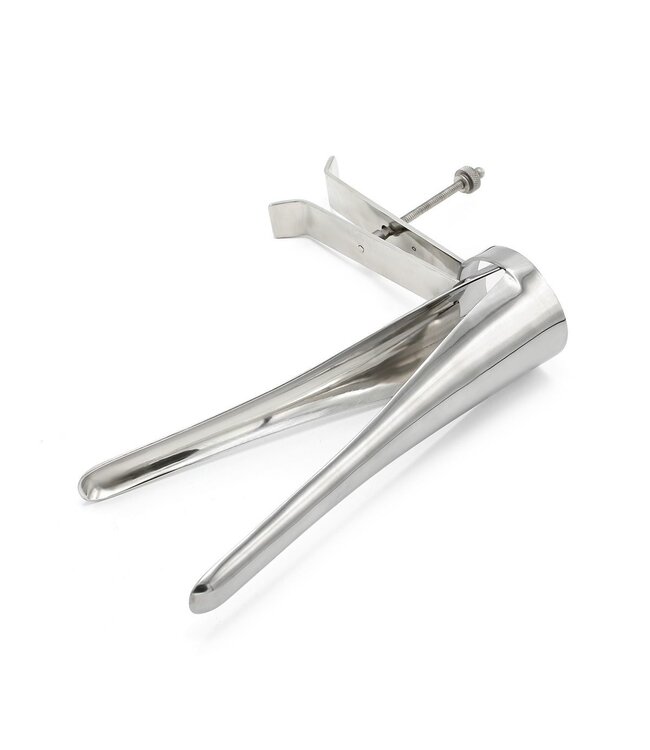 Verstelbaar Speculum van Roestvrij Staal Large – 9,5 cm Opening, 27,5 cm Lengte