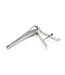 Adjustable Large Stainless Steel Speculum - 9.5 cm Opening, 27.5 cm Long