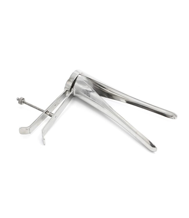 Verstelbaar Speculum van Roestvrij Staal Large – 9,5 cm Opening, 27,5 cm Lengte