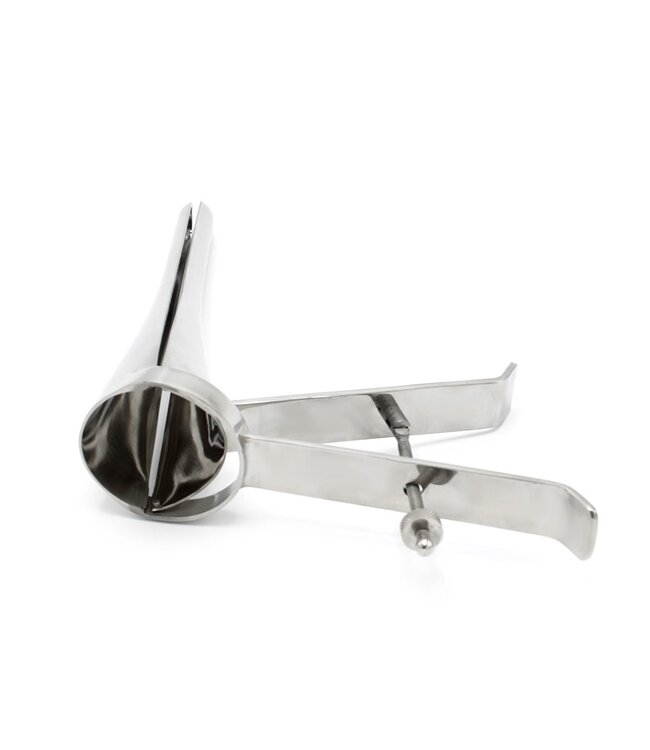 Verstelbaar Speculum van Roestvrij Staal Large – 9,5 cm Opening, 27,5 cm Lengte