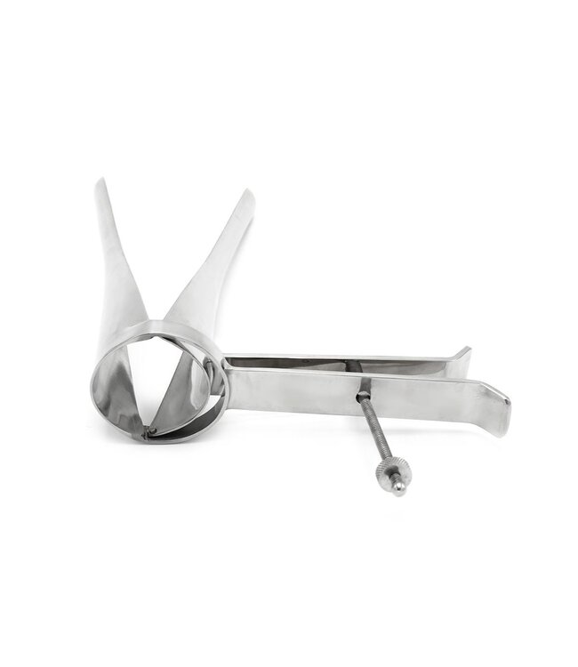 Verstelbaar Speculum van Roestvrij Staal Large – 9,5 cm Opening, 27,5 cm Lengte
