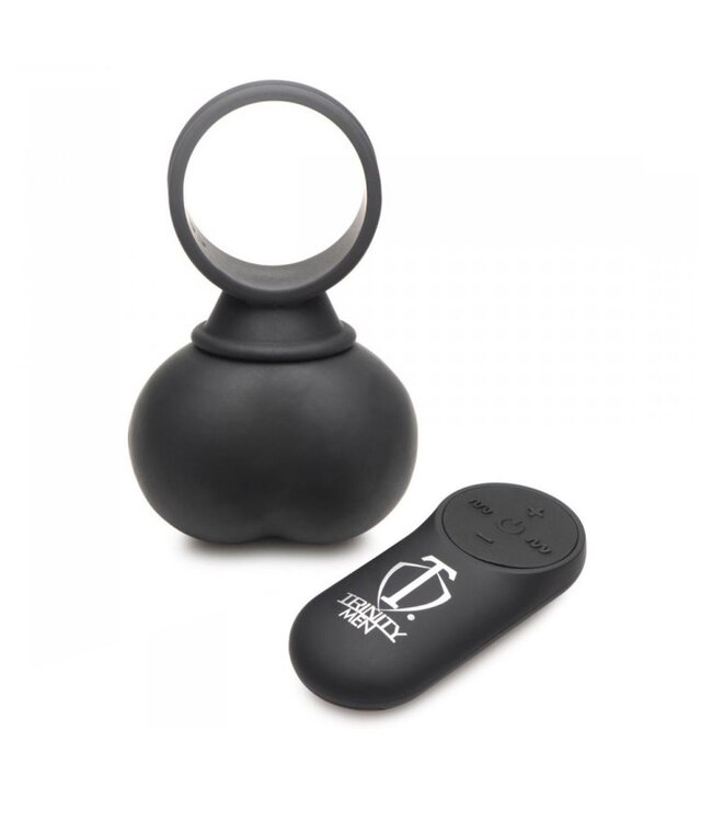 Siliconen Vibrerende Cockring Ballen Met Afstandsbediening En Waterdichtheid IPX5